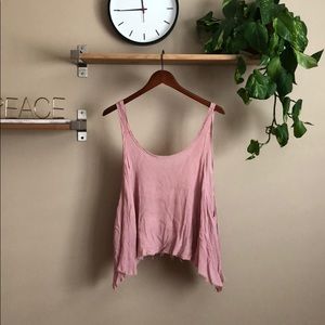 Rose Free People Tank Top XS
